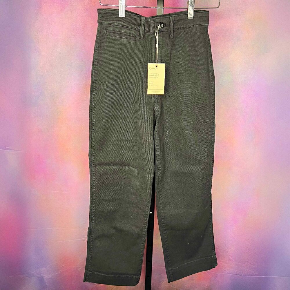 NWT! Quince Black Jeans in Size 25